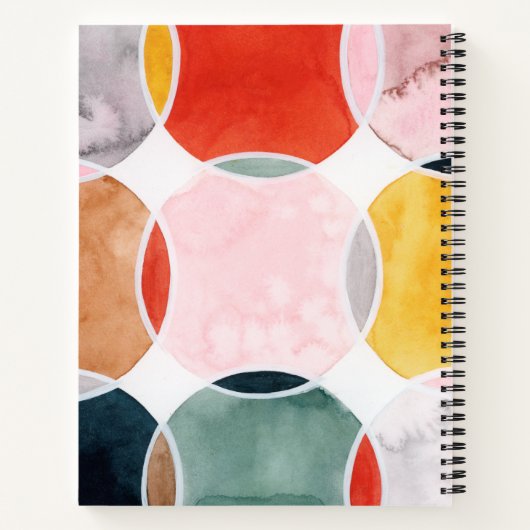 Sensical - Circle Pattern Notizblock (Rückseite)