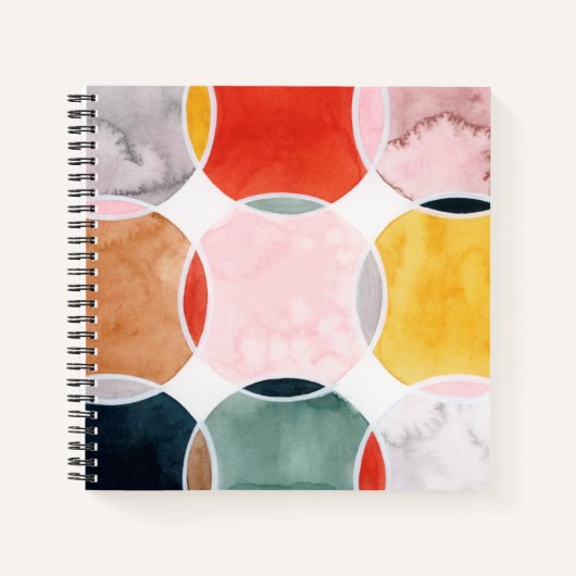 Sensical - Circle Pattern Notizblock (Vorderseite)