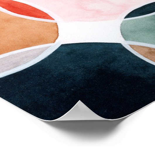 Sensical - Circle Pattern Poster (Ecke)