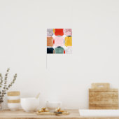 Sensical - Circle Pattern Poster (Küche)