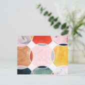 Sensical - Circle Pattern Postkarte (Stehend Vorderseite)