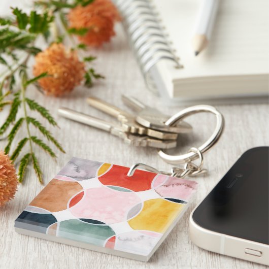 Sensical - Circle Pattern Schlüsselanhänger (Vorderseite rechts)