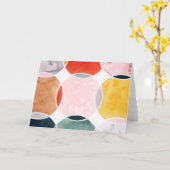 Sensikal - Kreismuster Karte (Gelbe Blume)