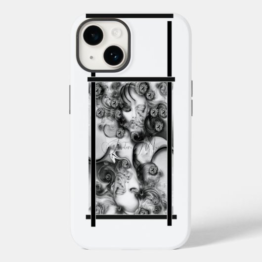 "Sensitive Maus", Apple iPhone 14 Fall Case-Mate iPhone Hülle (Rückseite)