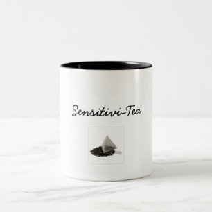 Sensitivi-Tee Keramik-Tasse Zweifarbige Tasse