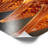 Sensō-ji Five-Story Pagoda at Night – Tokyo Nights Fotodruck (Ecke)