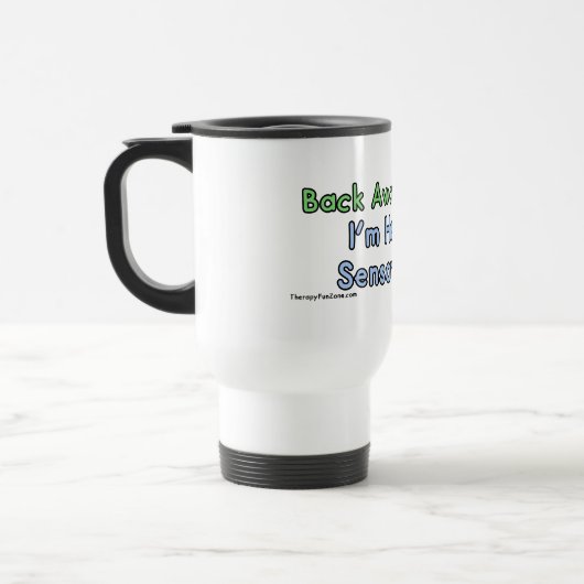 Sensorische Bruch-Tasse Reisebecher (Links)