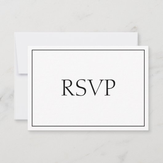 Sensorische Schwarz-Weiß-Reaktion UAWG RSVP Karte (Vorderseite)