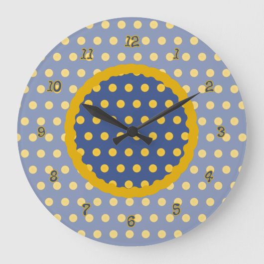 Sensorische Synura-Uhr Große Wanduhr (Vorderseite)