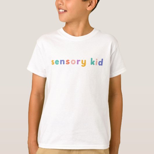 Sensory Kid SPD Bewusstsein T-Shirt (Vorderseite)