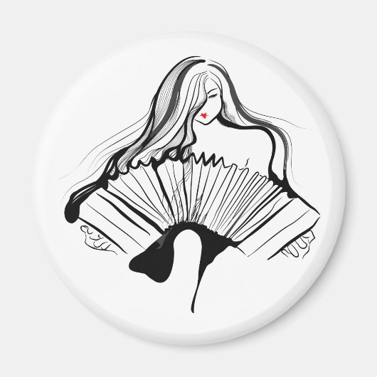 Sensual Bandoneon Magnet (Vorne)