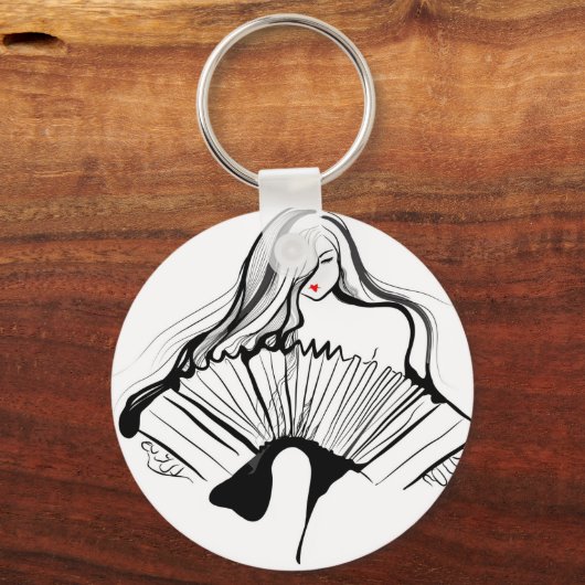 Sensual Bandoneon Schlüsselanhänger (Vorderseite)