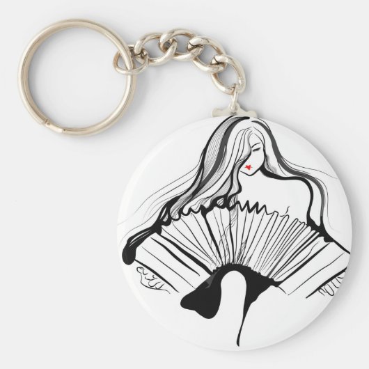 Sensual Bandoneon Schlüsselanhänger (Vorne)