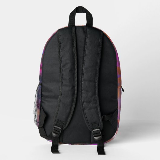 Sensual Elegance Bedruckter Rucksack (Rückseite)