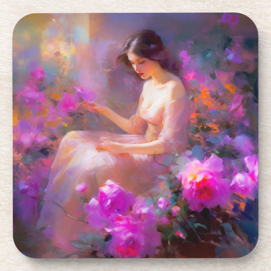 Sensual Elegance Getränkeuntersetzer (Vorderseite)