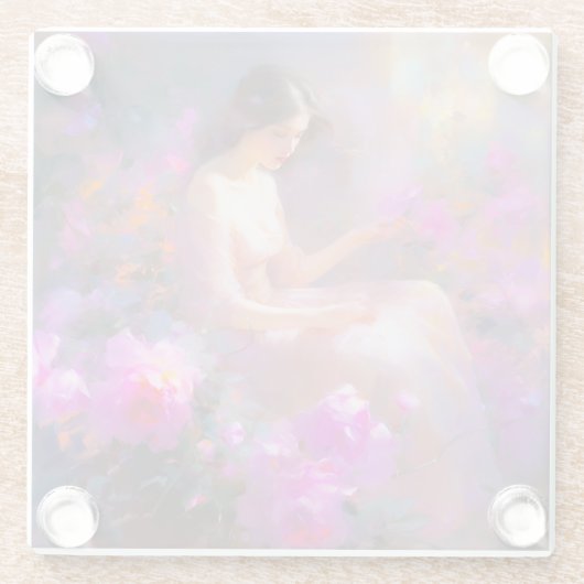 Sensual Elegance Glasuntersetzer (Rückseite)