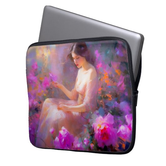 Sensual Elegance Laptopschutzhülle (Vorderseite Links)