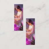 Sensual Elegance Lesezeichen Mini Visitenkarte (Vorne/Hinten)