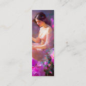 Sensual Elegance Lesezeichen Mini Visitenkarte (Rückseite)