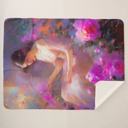 Sensual Elegance Sherpadecke (Vorderseite (Horizontal))