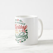 Sensual Merry Christmas phrases Kaffeetasse (VorderseiteRechts)