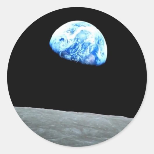 Sensual MOON Nacht : Ideal ergänzen Grußtext Runder Aufkleber (Vorderseite)