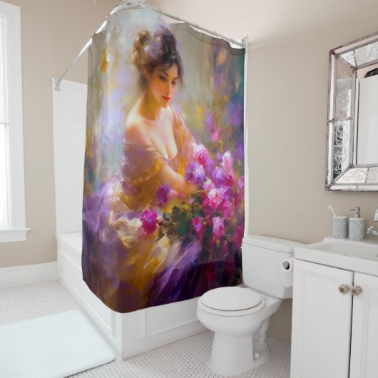 Sensual Portrait Duschvorhang (Beispiel)