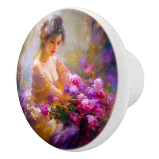 Sensual Portrait Keramikknauf (Rechts)