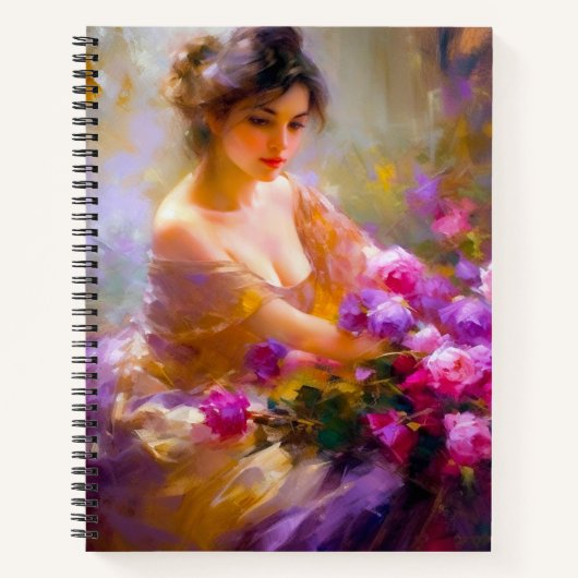 Sensual Portrait Notizblock (Vorderseite)