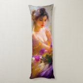 Sensual Portrait Seitenschläferkissen (Rückseite (Vertikal))