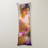 Sensual Portrait Seitenschläferkissen (Rückseite (Vertikal))