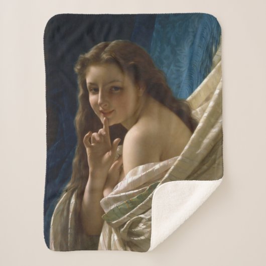 Sensual Young Kokett Woman Sherpadecke (Vorderseite)
