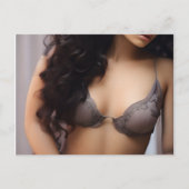 Sensuale Modefrau Postkarte (Vorderseite)