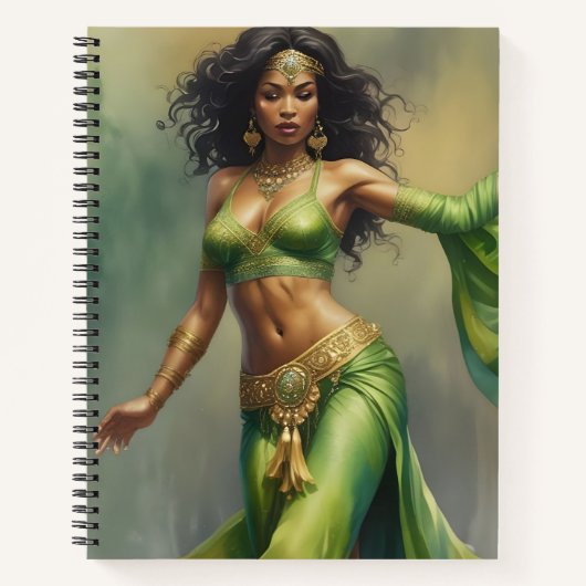 Sensualidad Esmeralda Notizblock (Vorderseite)