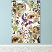 Sensul Feminine Art Pop Surrealismus Chic Artistic Leinwanddruck (Insitu (Holzboden))