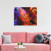 Sensuous 10 ummantelte Canvas Leinwanddruck (Insitu (Wohnzimmer))