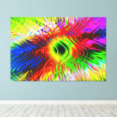 Sensuous 11 Wrapped Canvas Leinwanddruck (Insitu (Holzboden))