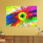 Sensuous 11 Wrapped Canvas Leinwanddruck (Insitu (Wohnzimmer))