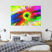 Sensuous 11 Wrapped Canvas Leinwanddruck (Insitu (Schlafzimmer))