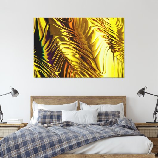 Sensuous 14 Wrapped Canvas Leinwanddruck (Insitu (Schlafzimmer))