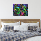 Sensuous 4 Wrapped Canvas Leinwanddruck (Insitu (Schlafzimmer))