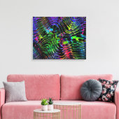 Sensuous 4 Wrapped Canvas Leinwanddruck (Insitu (Wohnzimmer))