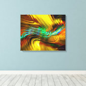 Sensuous 7 Wrapped Canvas Leinwanddruck (Insitu (Holzboden))