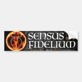 Sensus Fidelium Bumper Autoaufkleber