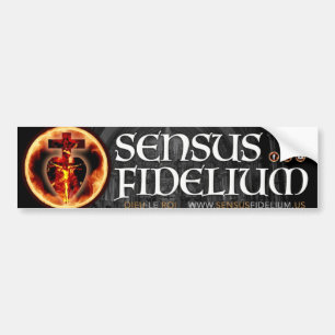 Sensus Fidelium Bumper Autoaufkleber