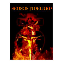 SENSUS FIDELIUM CATHOLIC CRUCIFIXION HOLY TRINITY