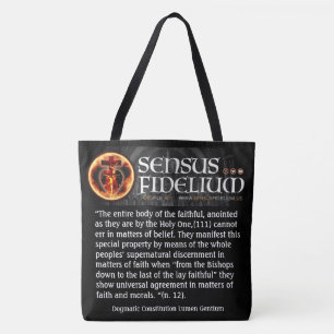 Sensus Fidelium Katholische "Sinn der Faithful" Tasche