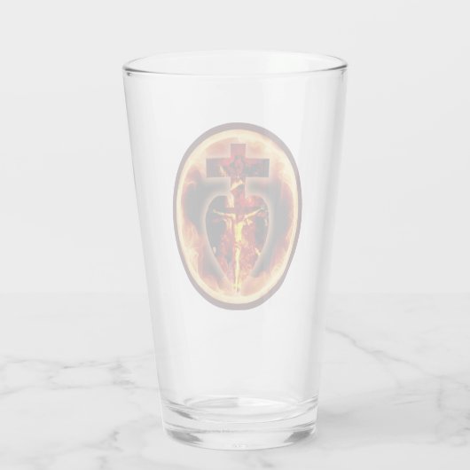 Sensus Fidelium Logo-Glas Glas (Rückseite)