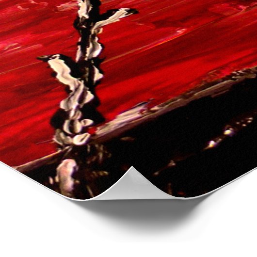 Sensusual Awakening Fine Art Poster Print (Ecke)