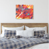 Sensusul 6 ummantelte Canvas Leinwanddruck (Insitu (Schlafzimmer))